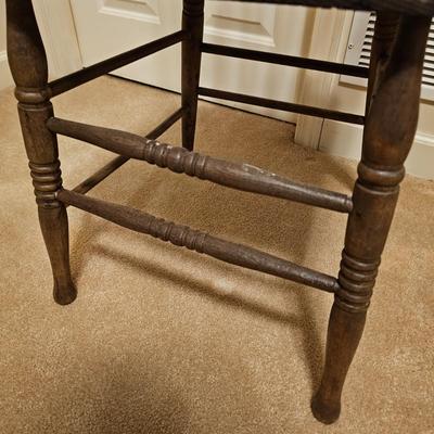 Vintage Pressback Oak Chair (BD-JS)