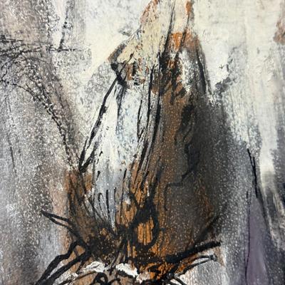 Signed Pastel & Charcoal Original