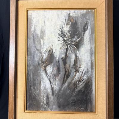 Signed Pastel & Charcoal Original