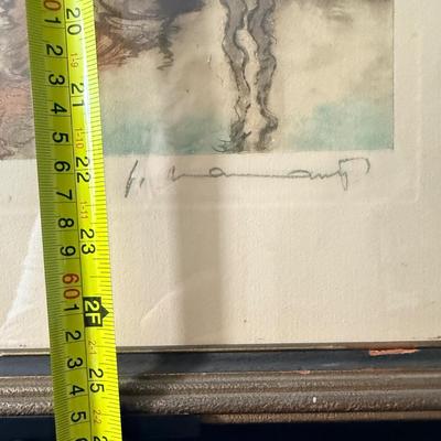 Dutch Etching - Artist Signed