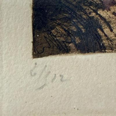 Dutch Etching - Artist Signed