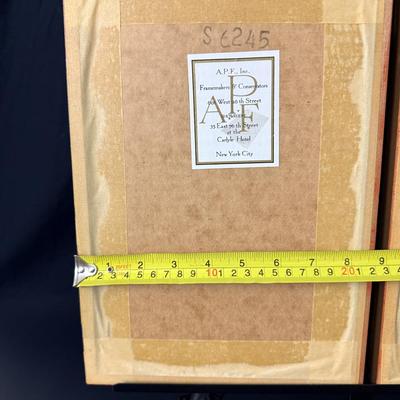 Shizuo Ashikaga (1917-1991) Japanese Painter - Pair