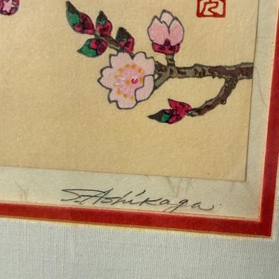 Shizuo Ashikaga (1917-1991) Japanese Painter - Pair