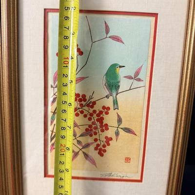 Shizuo Ashikaga (1917-1991) Japanese Painter - Pair