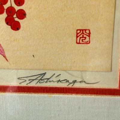 Shizuo Ashikaga (1917-1991) Japanese Painter - Pair