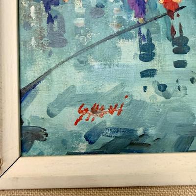 Antonio De Vity - Paris Street Scene c1960's