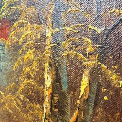 Robert Moore Original - River Mill Scene