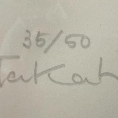 Japanese Mid Century Artist - Shu Takahashi (1930-1987) Mid-Century Signed/Numbered