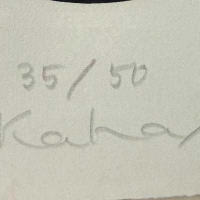 Japanese Mid Century Artist - Shu Takahashi (1930-1987) Mid-Century Signed/Numbered