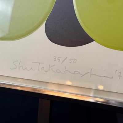 Japanese Mid Century Artist - Shu Takahashi (1930-1987) Mid-Century Signed/Numbered