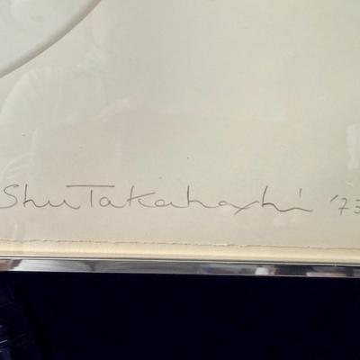 Shu Takahashi (1930-1987) Mid-Century Signed/Numbered