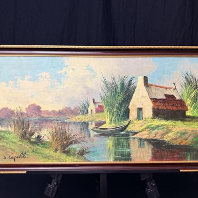 S. Capello Impressionist Oil Landscape
