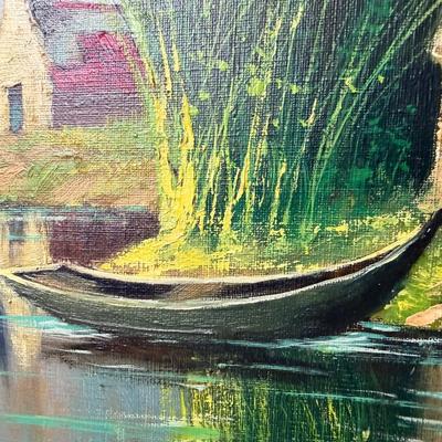 S. Capello Impressionist Oil Landscape