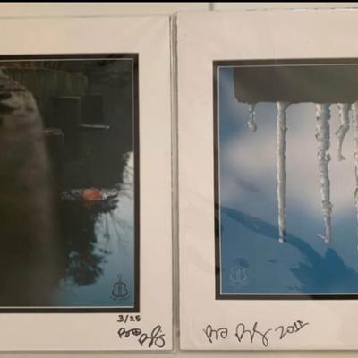 Signed & Numbered Print Lot (6 pieces) — florals, architecture, photography