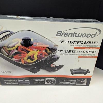 Brentwood 12" Electric Skillet