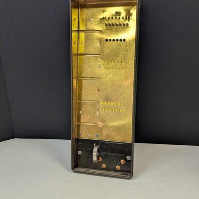 Vintage Tinplate "Gee-Wiz" Horse Racing Game