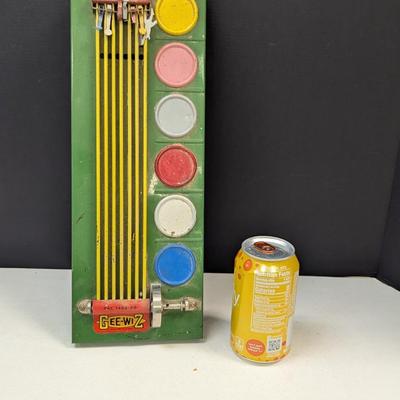 Vintage Tinplate "Gee-Wiz" Horse Racing Game