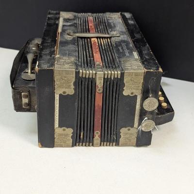 Vintage Bell Metal Reeds Accordion