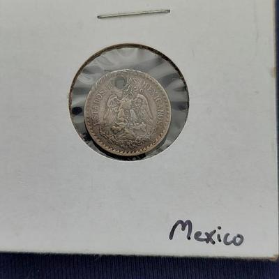 1920 Mexican coin