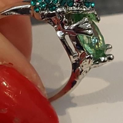 Frog Fashion Ring Size 7
