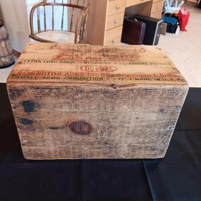 REMINGTON EXPRESS WOODEN AMMO BOX