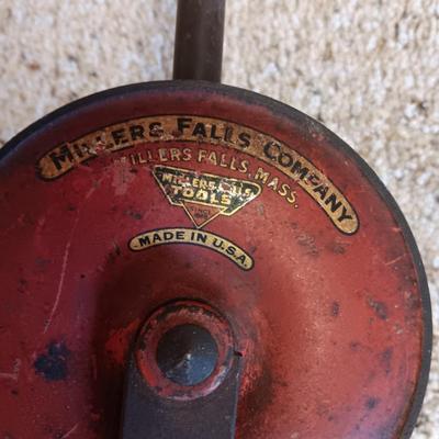 ANTIQUE KNEE DRILL