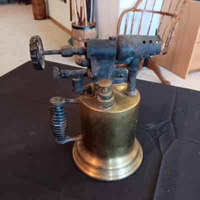 VINTAGE BRASS BLOW TORCH