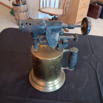 VINTAGE BRASS BLOW TORCH