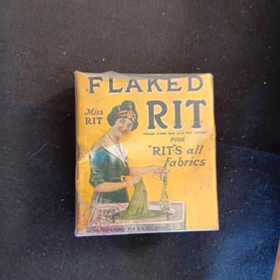 MAID-RITE GALVANIZED WASHBOARD, OLD SOAP AND CLOTHES PINS