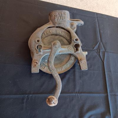 "NEVER FAIL" CORN SHELLER BY ROOT-HEATH