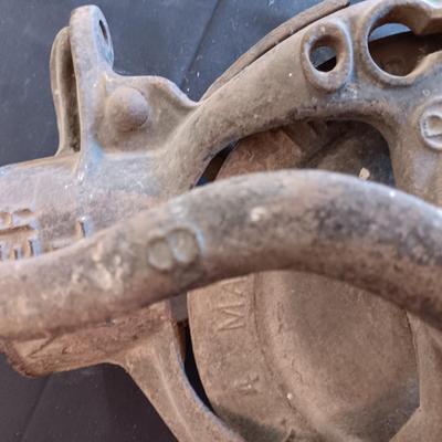 "NEVER FAIL" CORN SHELLER BY ROOT-HEATH