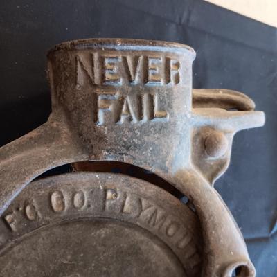 "NEVER FAIL" CORN SHELLER BY ROOT-HEATH