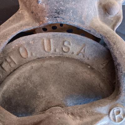 "NEVER FAIL" CORN SHELLER BY ROOT-HEATH