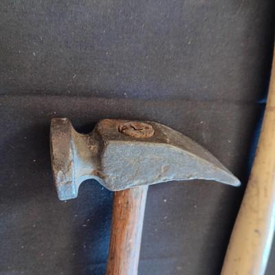 A VARIETY OF OLD HAMMERS