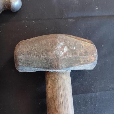 A VARIETY OF OLD HAMMERS