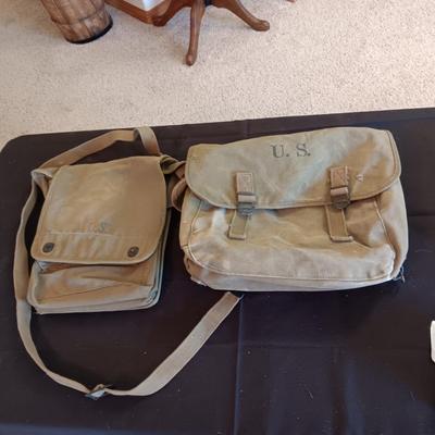 TWO 1940's US MILITARY FIELD PACKS