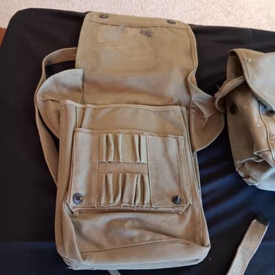 TWO 1940's US MILITARY FIELD PACKS