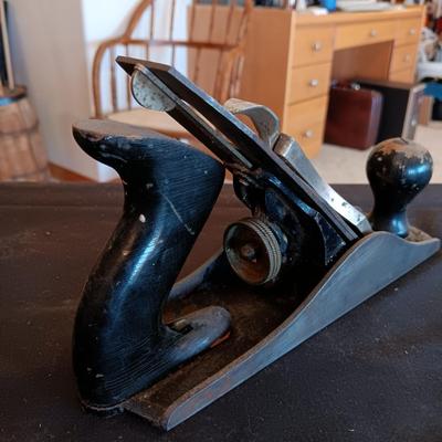 STANLEY #4 WOOD PLANE AND 2 HAMMERS