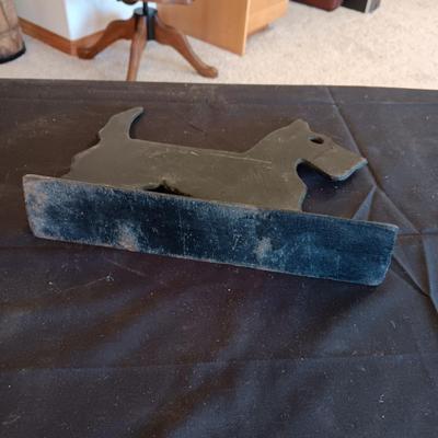 CAST IRON SCOTTY DOG DOORSTOP