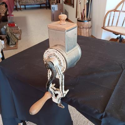 DUPLEX RECORD CAST IRON FOOD OR NUT GRINDER