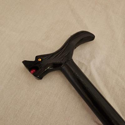 Black Lacquer Walking Stick & More (BD-JS)