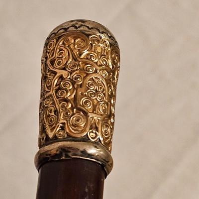 Black Lacquer Walking Stick & More (BD-JS)