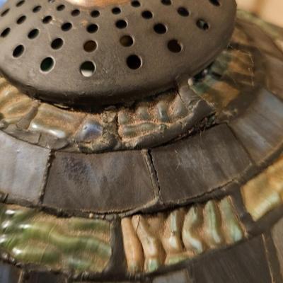 Dragonfly Themed Stained Glass Table Lamp (BD-JS)