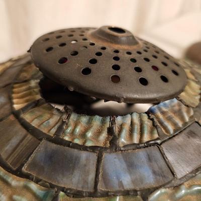 Dragonfly Themed Stained Glass Table Lamp (BD-JS)