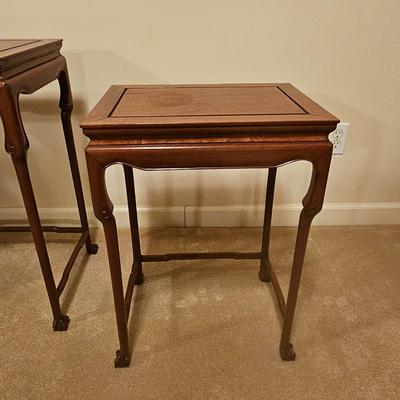 Set of Four Hardwood Nesting Tables (BD-JS)