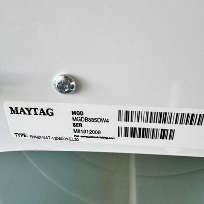 2006 Maytag Natural Gas Dryer 28 X 30 X47 large capacity