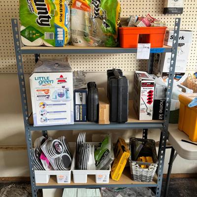 Metal Shelving rack only