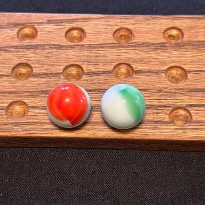 ORPHAN ANNIE AND SANDY COLLECTIBLE MARBLES