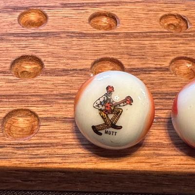 MUTT AND JEFF COLLECTIBLE MARBLES