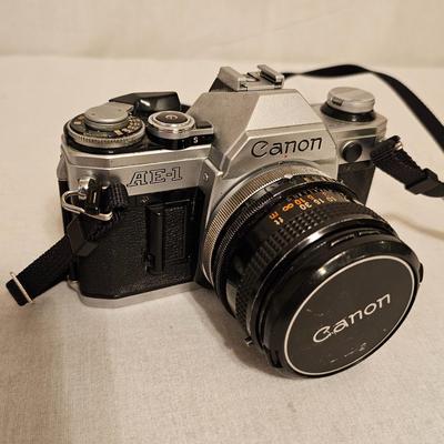 Canon AE-1 35mm Film Camera + Extra Lenses (BD-JS)
